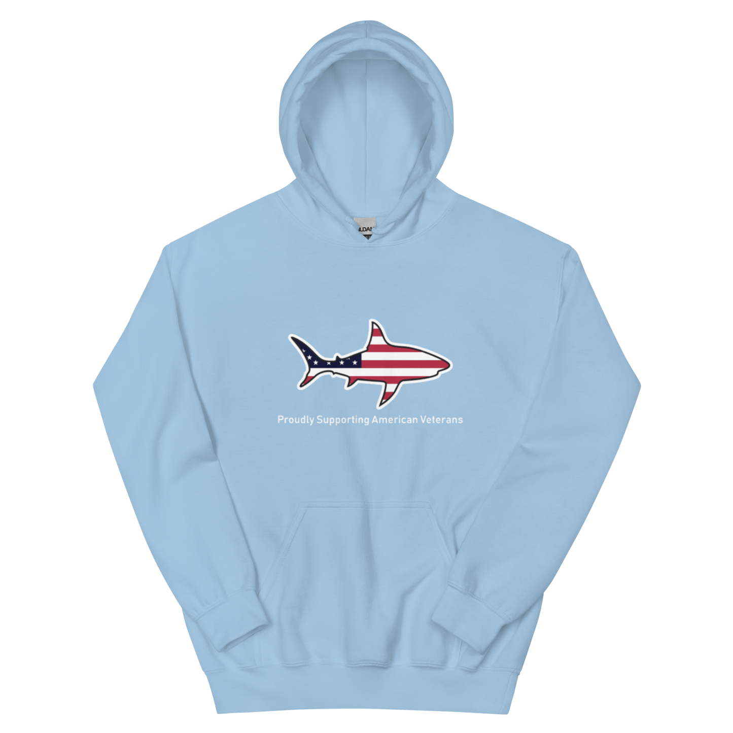 Quincy Jaws Patriotic Shark Sweatshirt