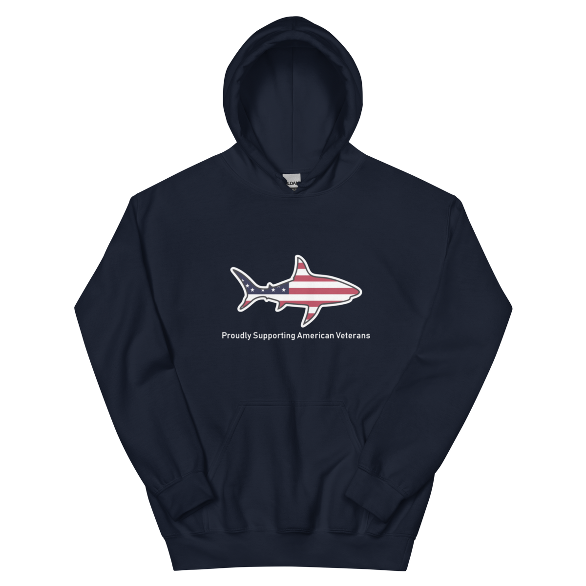 Quincy Jaws Patriotic Shark Sweatshirt