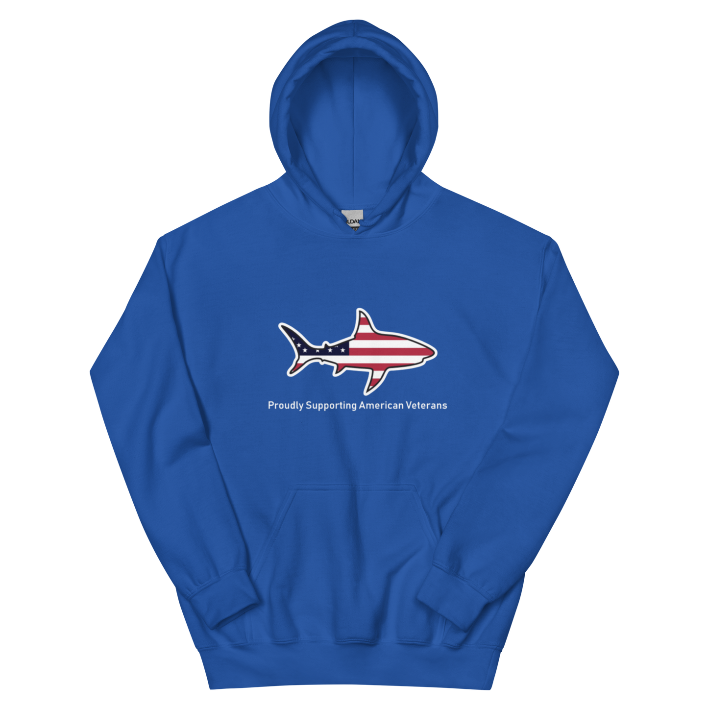 Quincy Jaws Patriotic Shark Sweatshirt