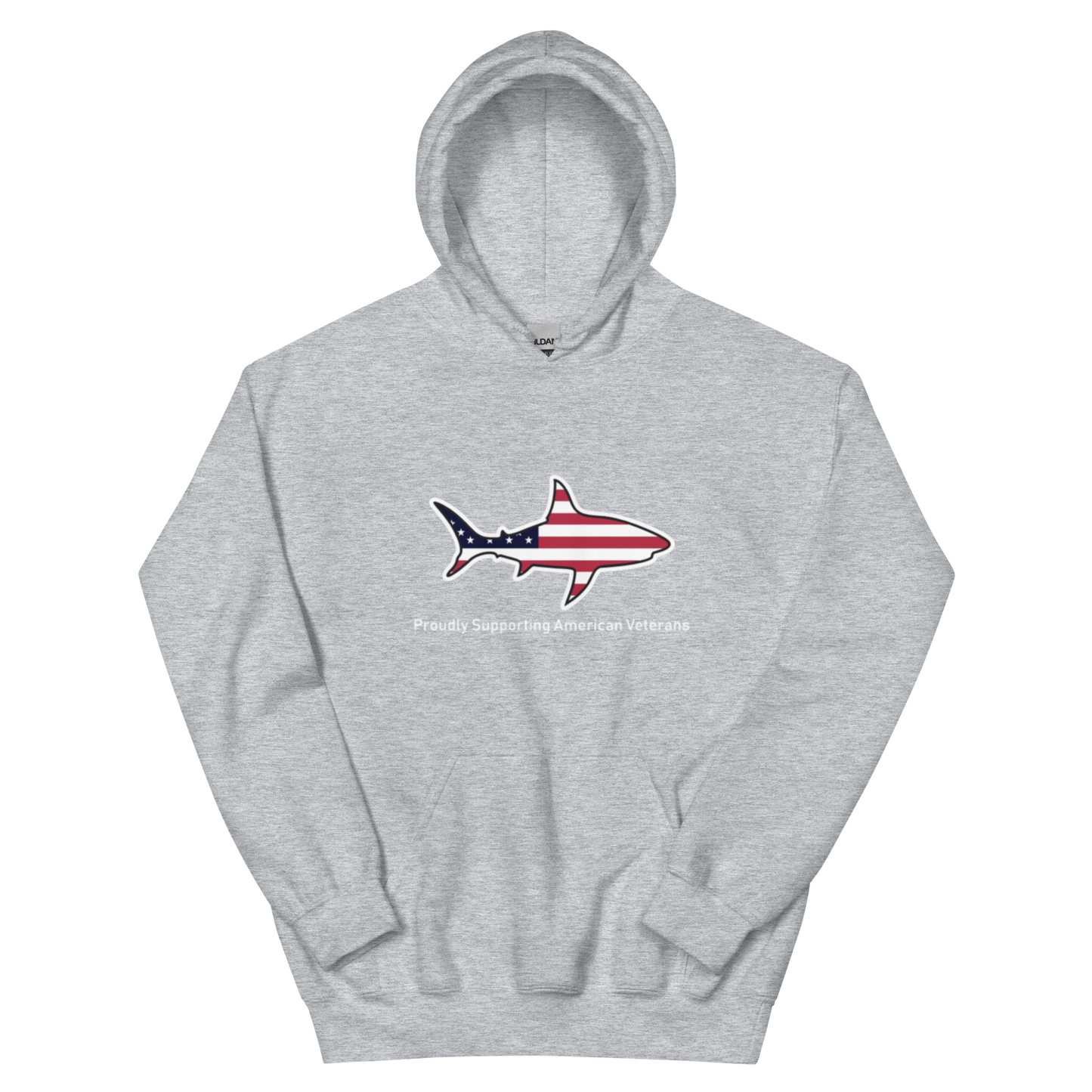 Quincy Jaws Patriotic Shark Sweatshirt